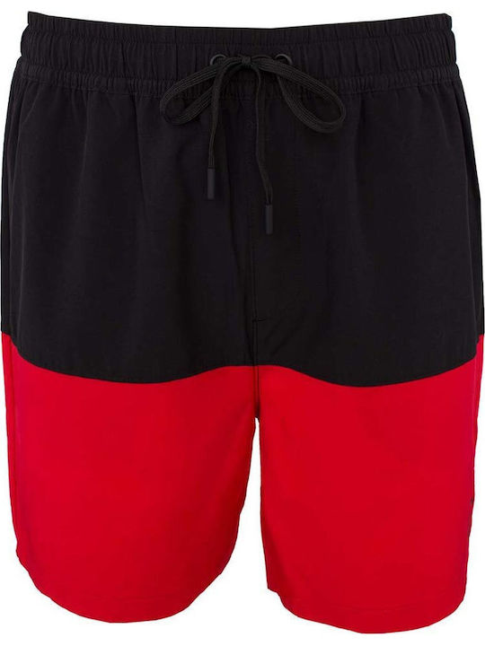 Men's Swimwear Bermuda Black/Red