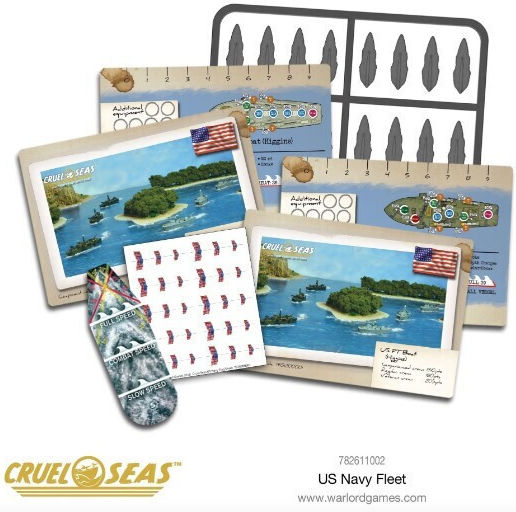 Warlord Bolt Action Cruel Seas Us Navy Fleet