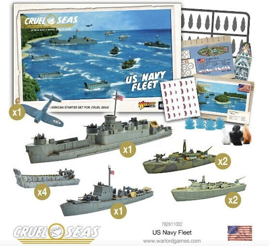 Warlord Bolt Action Cruel Seas Us Navy Fleet