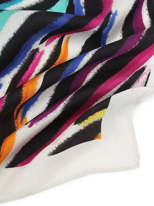 Kurt Geiger Women's Multicolour Silk Scarf