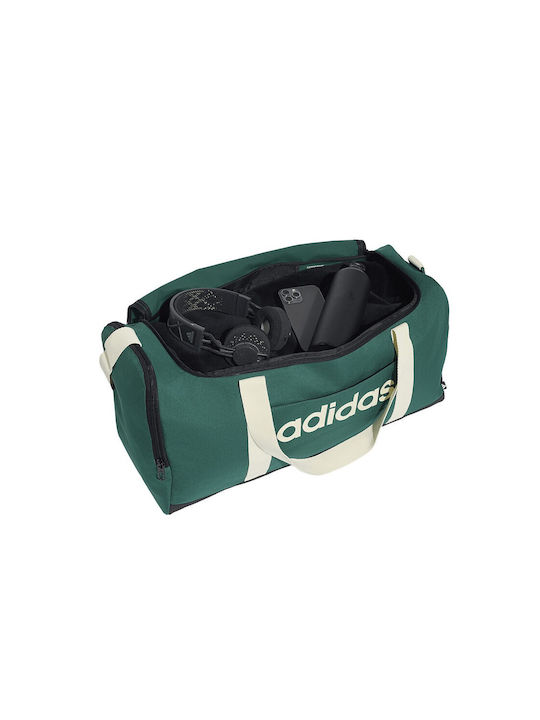 adidas Linear Duffel Men's Shoulder Bag for Gym Green
