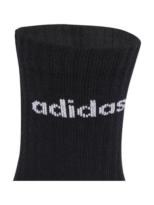 adidas Crew Ανδρικές Κάλτσες Black/white 6Pack