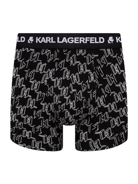 Ανδρικά Μποξεράκια Monogram-black-grey 3Pack