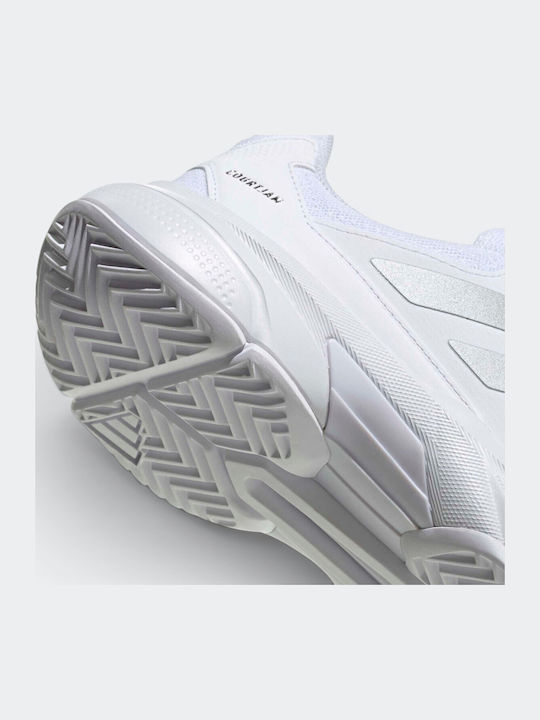 adidas Courtjam Control 3 Ftwr Дамски Обувки за Тенис Бели
