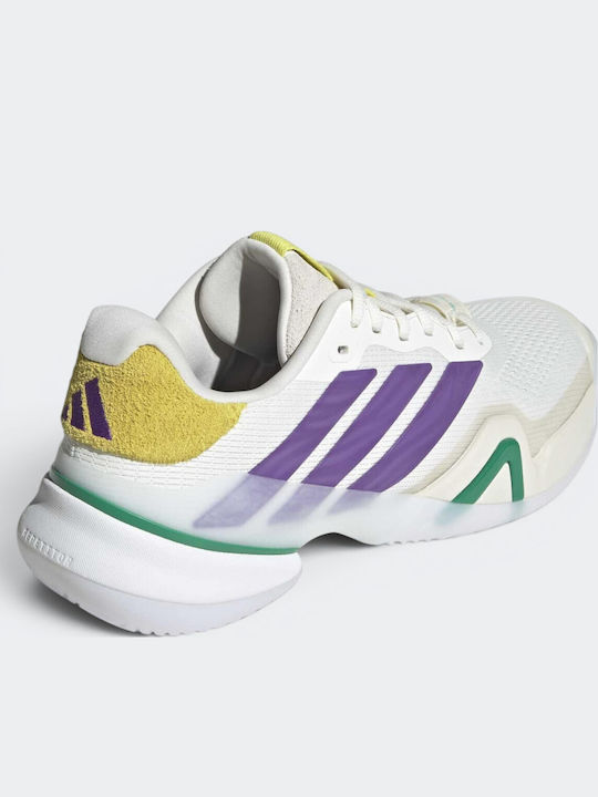 adidas Barricade Мъжки Обувки за Тенис Бели