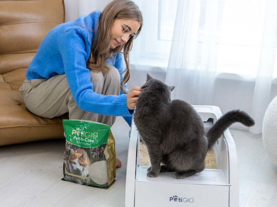 Petigio Пясък за котки Тофу с аромат Natural