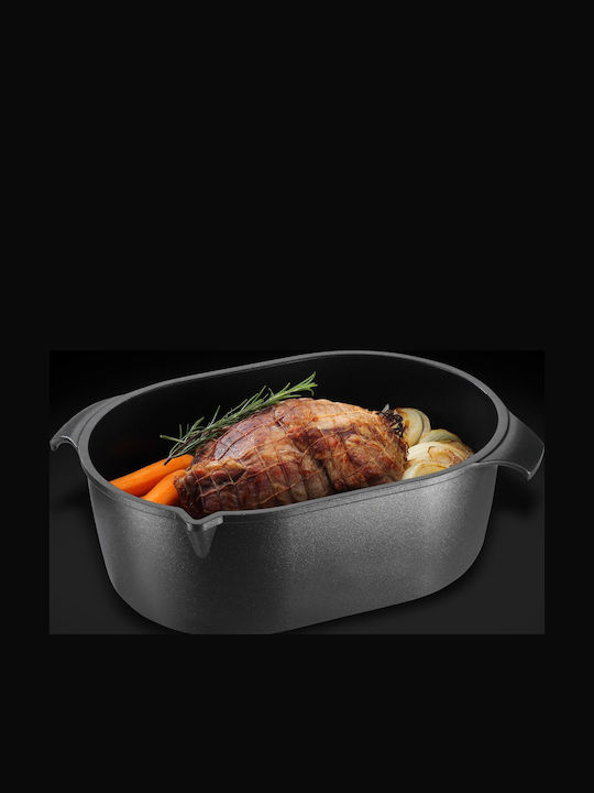 AMT Gastroguss Γάστρα Οβάλ Μαντεμένια 42x28cm 11lt