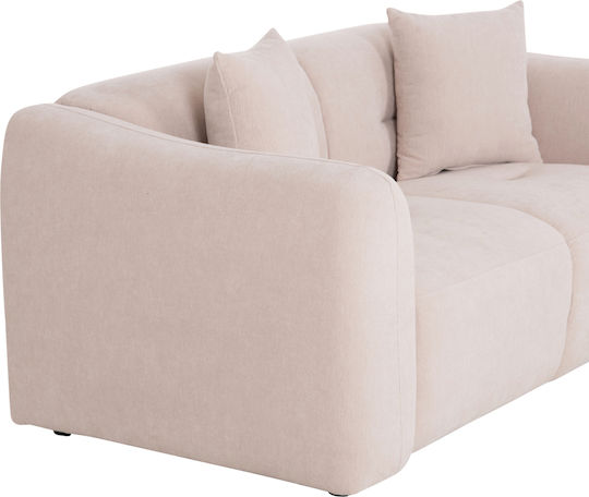 Junoa Διθέσιος Καναπές Εκρου 172x89x74εκ.