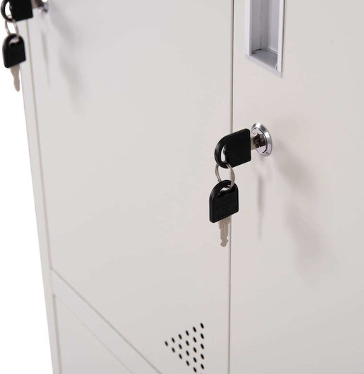 Locker Malmoe Metal 90x40x185cm