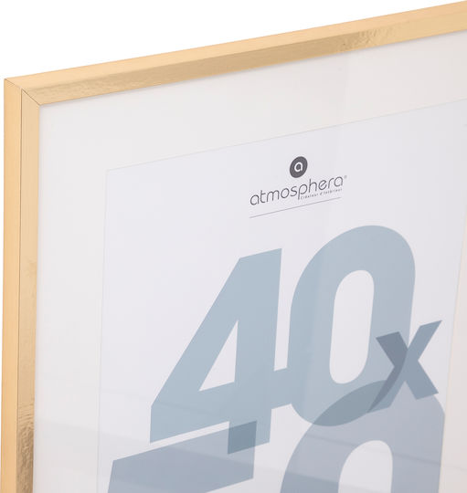 Atmosphera Κορνίζα με Χρυσό Πλαίσιο Ξύλινη 40x50 Atmosphera Κορνίζα με Χρυσό Πλαίσιο Ξύλινη 40x50