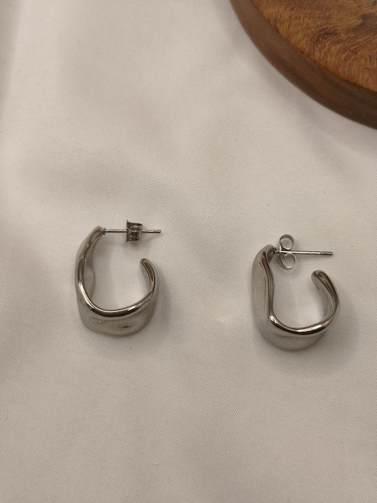 Vergoldete Stahl Ohrringe E260