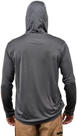 Риболовна блуза Grundens Tough Sun Hoodie UPF 50 Anchor