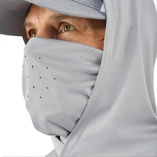 Риболовна блуза Grundens Tough Sun Masked Hoodie Upf 50+ Squall Camo