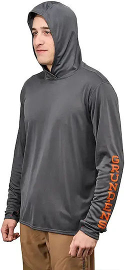Риболовна блуза Grundens Tough Sun Hoodie UPF 50 Anchor