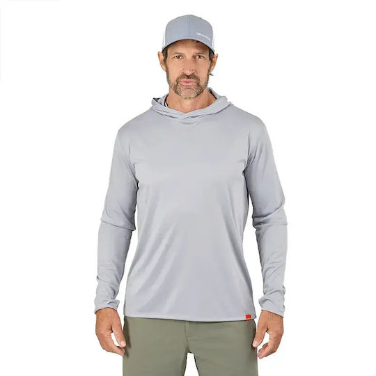 Риболовна блуза Grundens Tough Sun Masked Hoodie Upf 50+ Squall Camo
