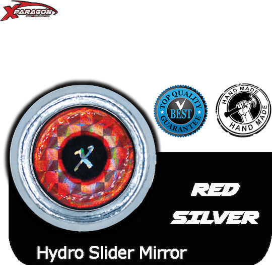 X-Paragon Hydro Slider Mirror – Fishing Hooks Sled Head Weight 120g Yellow Silver