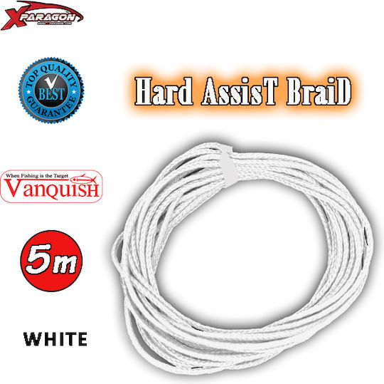 Angelschnur X-Paragon Hard Assist Braid Kaffee 0.75mm