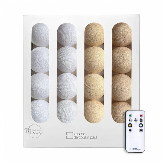 La Case de Cousin Paul Led Garland Plastic Kids Wall Light La Case de Cousin Paul Led Garland Plastic Kids Wall Light