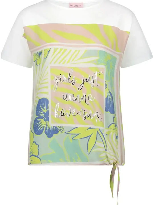 Γυναικείο Crop T-shirt Τροπικο