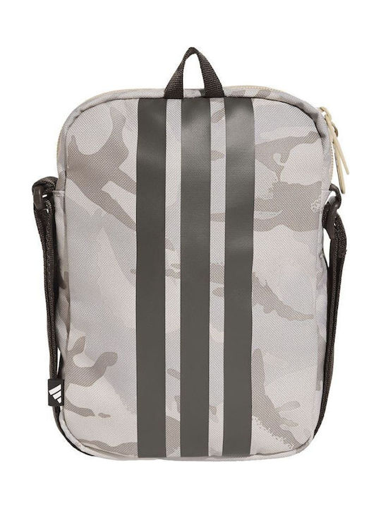 Camo Graphic Org Men's Shoulder / Crossbody Bag Beige