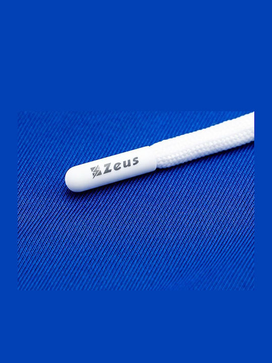 Суитшърт с качулка Royal Blue/white