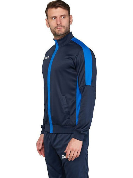 Суитшърт с качулка Blue/navy