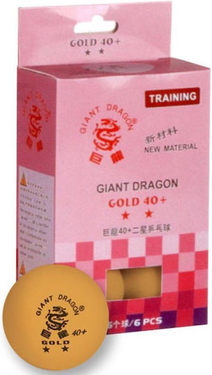 Bile De Ping-Pong Smj Gold Star 6 Bucăți Portocalii
