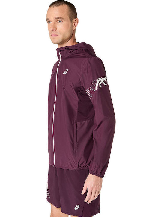 ASICS Burgundy Jacket