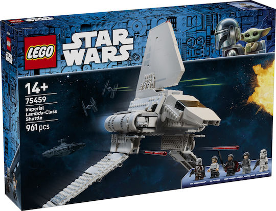 LEGO Star Wars Imperial Lambda-Class Shuttle pentru 14+ Ani 961 Buc