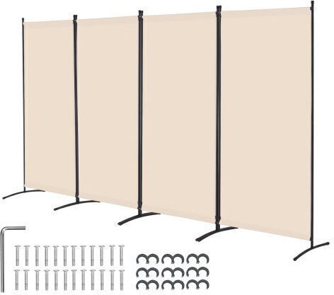 Vevor Decorative Room Divider Fabric 346.4x184cm