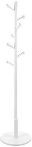 Songmics Cuiere de podea Lemn Alb 165cm