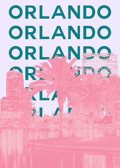 Poster Orlando Pop Art Pst25512 40cm X 50cm Κορνίζα Φυσικό Ξύλου Μπεζ 63392pd156110f55316