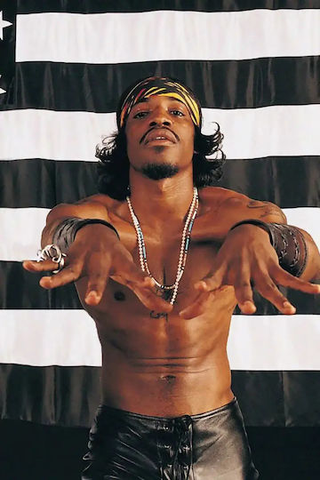 Music Poster Andre 3000 Ms291 40cm X 50cm Λευκή Ξύλινη Κορνίζα-62385pd156303f55310