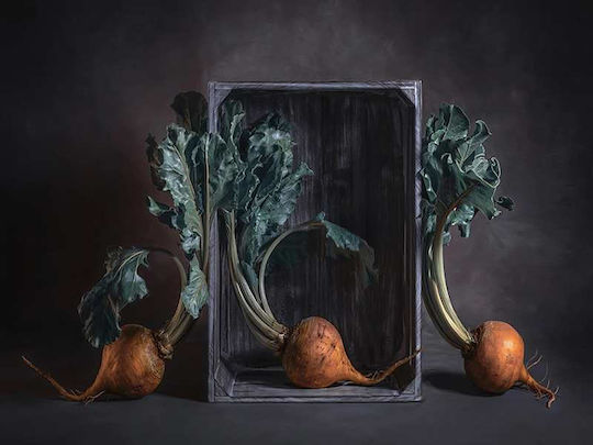 Poster Vegetables Pst25137 40cm X 50cm Κορνίζα Καφέ Ξύλου 60625pd156435f63322