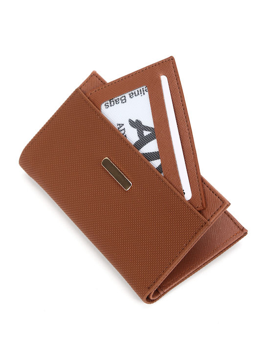 Kleines Damenbrieftasche Braun