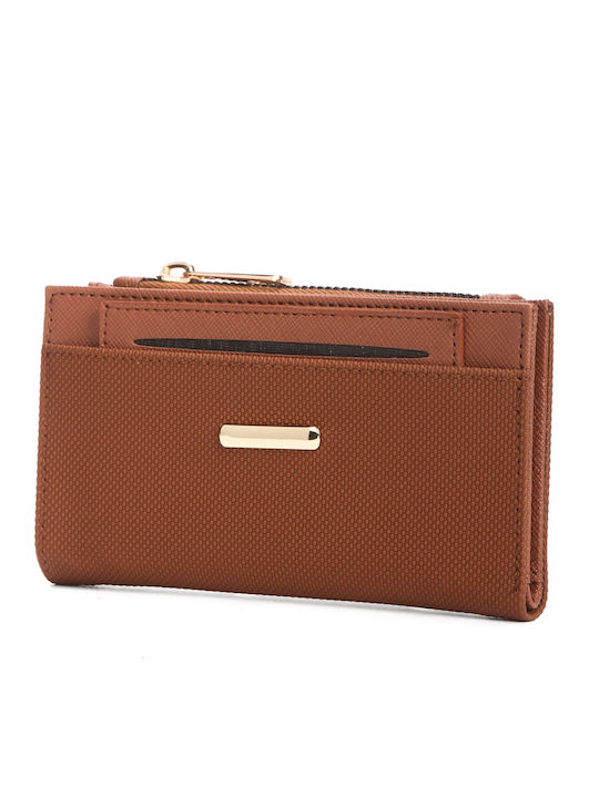 Kleines Damenbrieftasche Braun