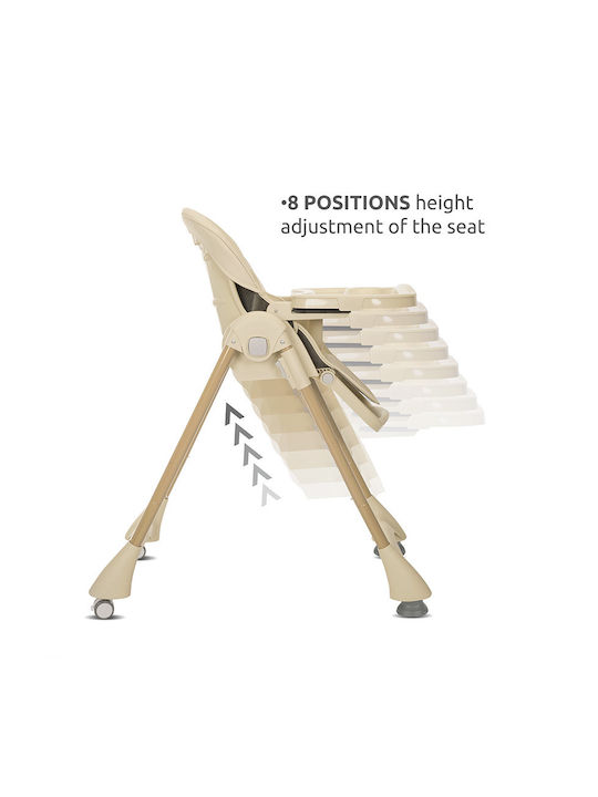 Lorelli Baby Highchair with Adjustable Height Green