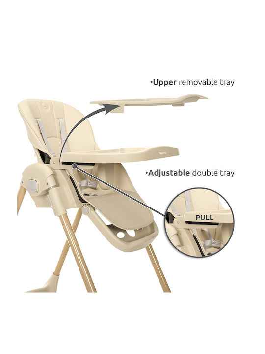 Lorelli Baby Highchair with Adjustable Height Green
