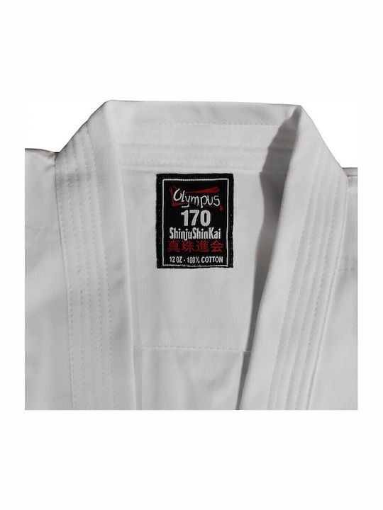 Olympus Sport 154071C-1-160-Weiß Männer Karate Uniform