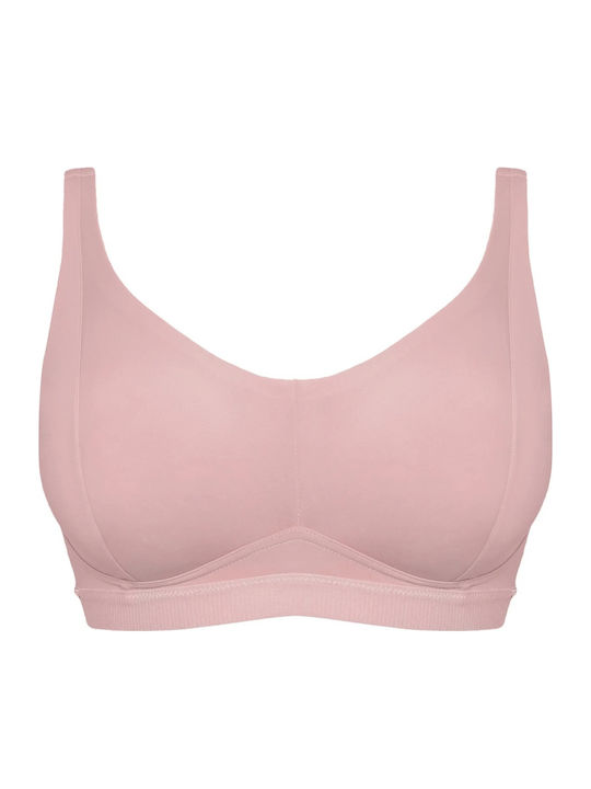 Pink Athletic Bra without Underwires