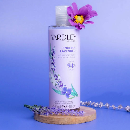 Set duo 1 x 250 ml gel de duș 1 x 250 ml loțiune de corp parfum de lavandă englezească colecția English Lavender 2 articole
