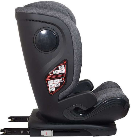 Belletti Ranger Kindersitz Auto i-Size mit ISOfix Iron 15-36 kg