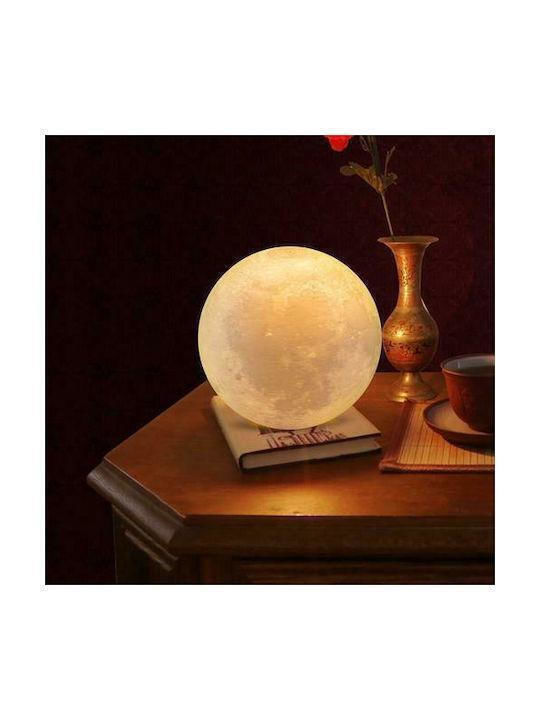 Decorative Lamp Moon Light White