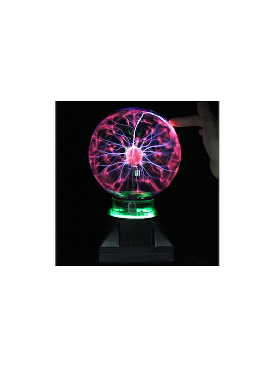 Decorative Lamp Plasma Ball Black