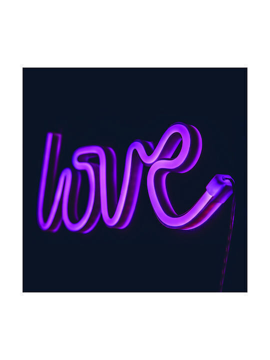 Aca Decorative Lamp Love White