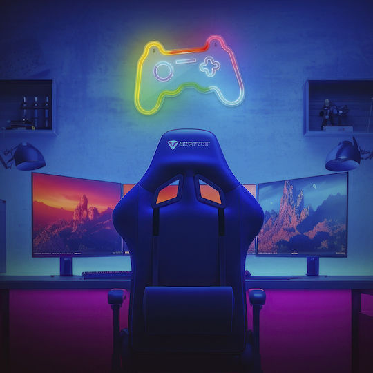 Forever Light Neon Διακοσμητικό Φωτιστικό Gamepad LED RGB