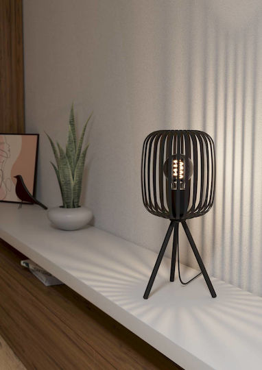Eglo Romazzina Dekorative Lampe mit Fassung für E27 Lampe Schwarz