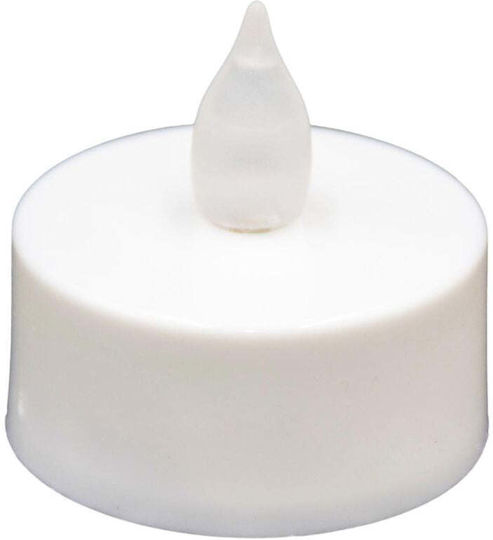 ArteLibre Decorative Lamp Tealight White 4pcs