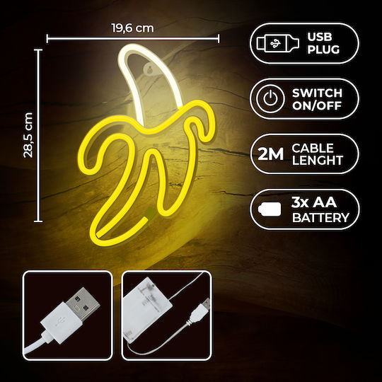Forever Light Neon Διακοσμητικό Φωτιστικό LED 23εκ.