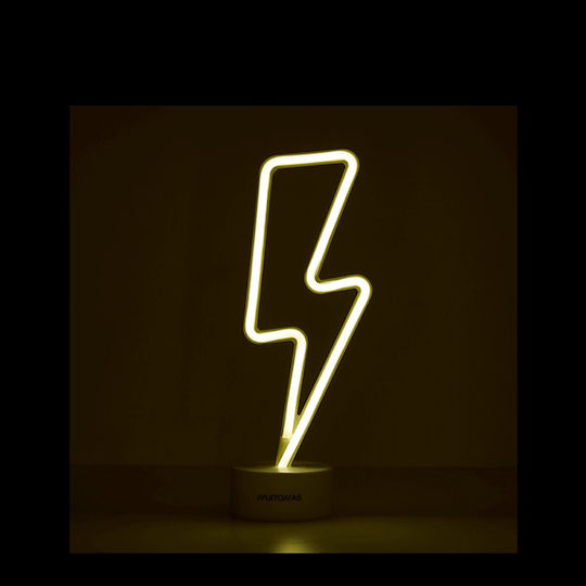 Muitomas Neon Dekoratives Tischlicht LED 27,5x14,5x4,3cm